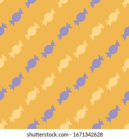 candy seamless repeat pattern design. Perfect for valentine, food packaging and background