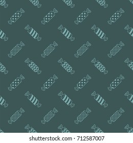 Candy seamless vector pattern pattern