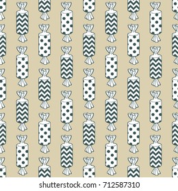 Candy seamless vector pattern pattern