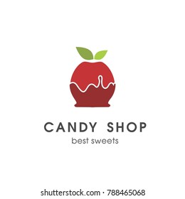 Candy shop. Temlate for logo