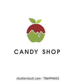 Candy shop. Template for logo