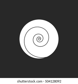 Candy sign silhouette symbol icon on background