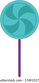 Candy simple clip art vector illustration