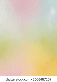 Candy Soft Watercolor Gradient Background