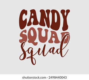 Candy Squad, Halloween, Ghost, Spooky Season, witch, Halloween Funny, t shirt