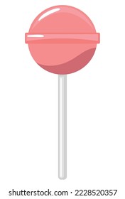 Bonbons auf Strichcartoon-Symbol einzeln