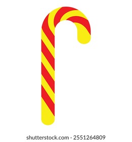 Candy stick icon. Christmas candy cane icon. Christmas stick. candy stick icon. Christmas candy cane isolated.