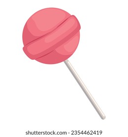 candy in stick icon isolated