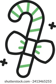 Candy Stick icon vector image. Suitable for mobile application web application and print media.