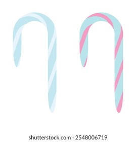 candy stick icon vector,  lollipop isolated on white.