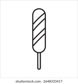 Candy stock icon outline vector