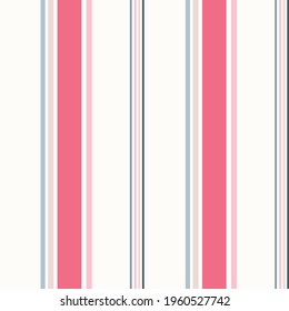 candy stripes blush pink white teal