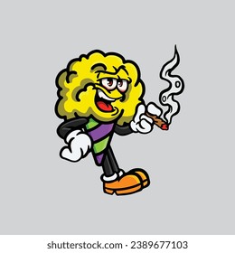 candy sugar smoking joint and hold nug from weed cannabis bud flower marijuana
