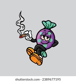 candy sugar smoking joint and hold nug from weed cannabis bud flower marijuana