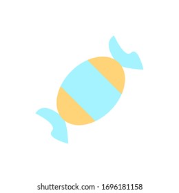 Candy sweet color icon. Simple color vector elements of religious holiday for ui and ux, website or mobile application