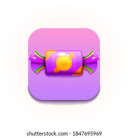 Candy Sweet Food Logo Vector Icon Symbol