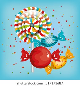 candy sweet isolated icon
