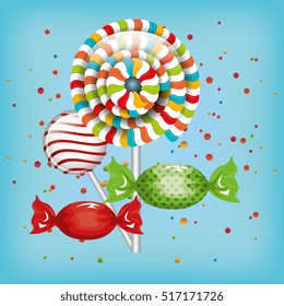 candy sweet isolated icon