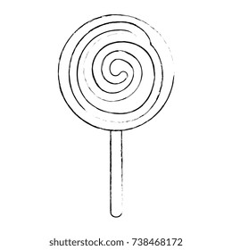 candy sweet isolated icon