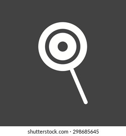 Candy, sweet, lollipop icon vector image. Can also be used for summer, recreation and fun. Suitable for use on mobile apps, web apps and print media.