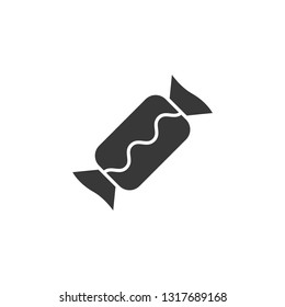 Candy, sweet modern simple clear flat outline vector icon, symbol