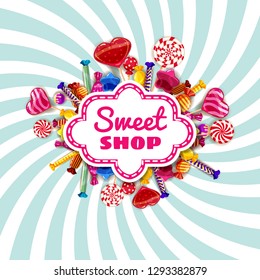 Small Fresh Sweet Candy Poster Background Material Wallpaper Image For Free  Download - Pngtree