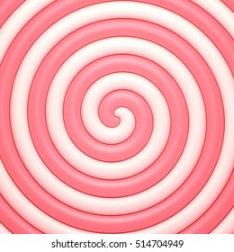 Candy Sweet Spiral Abstract Background Stock Vector (Royalty Free ...