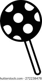 Icono de dulces de caramelo en estilo de línea plana negra con confitería, postre, golosina, bombón, azúcar, bocadillo y Elementos sinónimos relacionados para gráficos navideños, empaques, diseño de fiesta y decoración