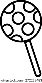 Icono de dulces de caramelo en estilo de línea plana negra con confitería, postre, golosina, bombón, azúcar, bocadillo y Elementos sinónimos relacionados para gráficos navideños, empaques, diseño de fiesta y decoración