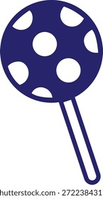 Icono de dulces de caramelo en estilo de línea plana colorida con confitería, postre, golosinas, bombones, azúcar, bocadillos y Elementos sinónimos relacionados para gráficos de vacaciones, empaques, diseño de fiesta y decoración
