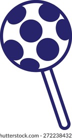 Icono de dulces de caramelo en estilo de línea plana colorida con confitería, postre, golosinas, bombones, azúcar, bocadillos y Elementos sinónimos relacionados para gráficos de vacaciones, empaques, diseño de fiesta y decoración
