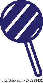 Icono de dulces de caramelo en estilo de línea plana colorida con confitería, postre, golosinas, bombones, azúcar, bocadillos y Elementos sinónimos relacionados para gráficos de vacaciones, empaques, diseño de fiesta y decoración