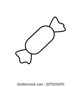 Candy Sweets icon vector set. Lollipop illustration sign collection. Sweet sugar symbol or logo.