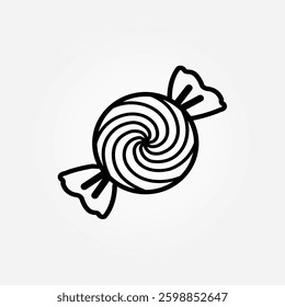 candy symbol icon ilustration vector eps 10 logo template
