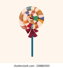 candy theme elements