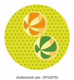 candy theme elements