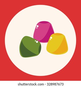 candy theme elements