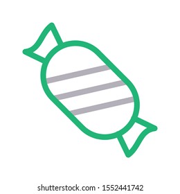 Candy vector colour line icon