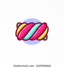 Candy vector design, candy logo concept