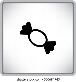 Candy vector flat icon