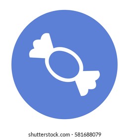 Candy vector flat icon