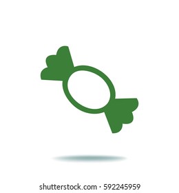 Candy vector flat icon