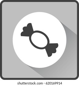 Candy vector flat icon