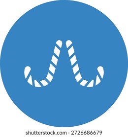 Ilustración de diseño de icono de Vector de caramelo