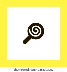 candy vector icon. flat design