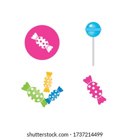 candy vector icon illustration design