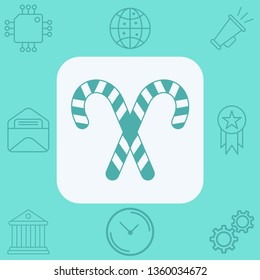 Candy vector icon sign symbol