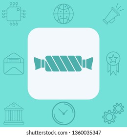 Candy vector icon sign symbol