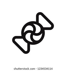 Candy vector icon. Sweet,sugar symbol.