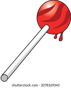candy vector illustration isolated on white background